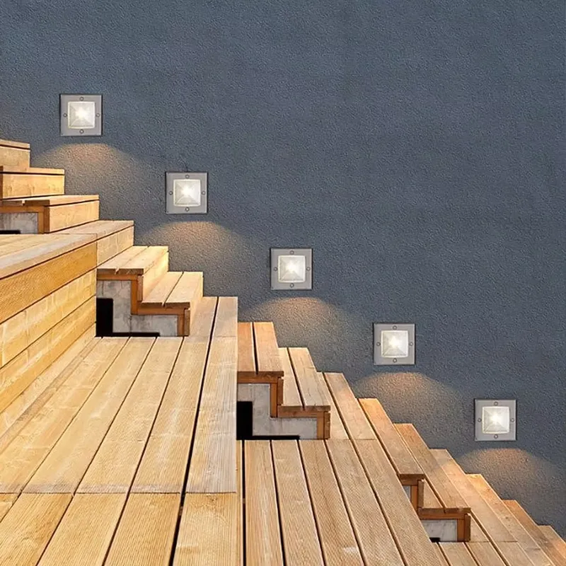 Outdoor Lighting For Steps - مصباح جداري خارجي 4 واط مقاوم
