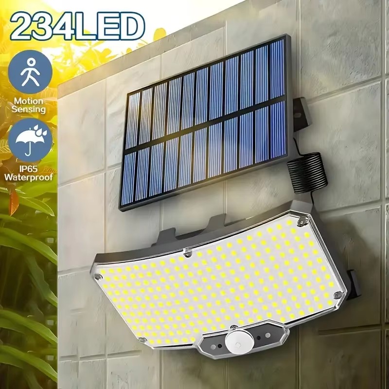 Outdoor Lighting For Patio - مصباح شمسي خارجي بـ 234 مصباح