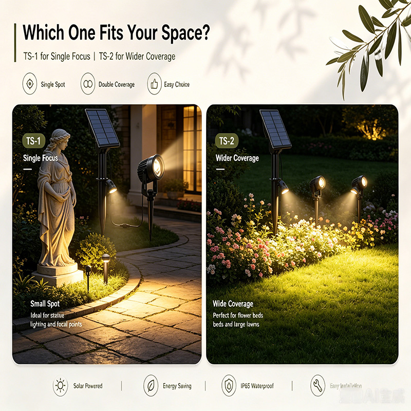 Outdoor Lighting On Trees - أضواء LED شمسية أرضية تعمل تلقائيًا