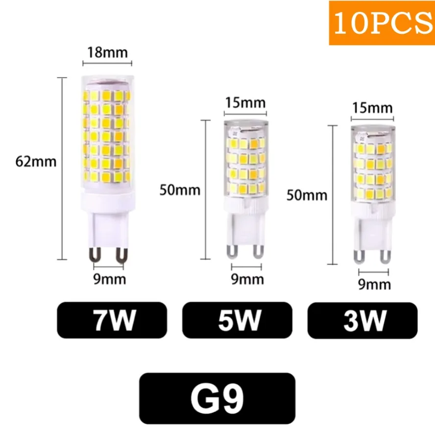 Outdoor Lighting Replacement Parts - 10 قطعة 7 واط 5 واط