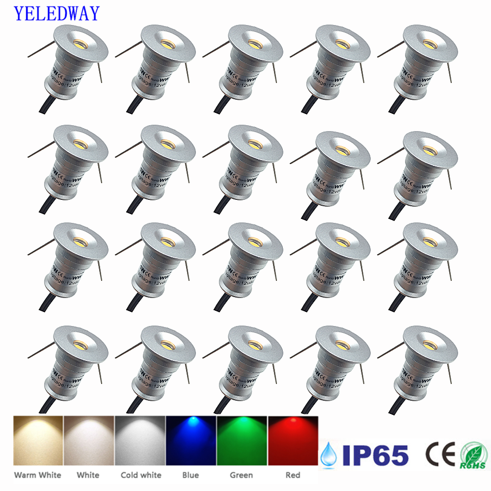 مصباح سبوت LED صغير 1 واط قابل - مراجعة Outdoor Lighting For Steps وسعره