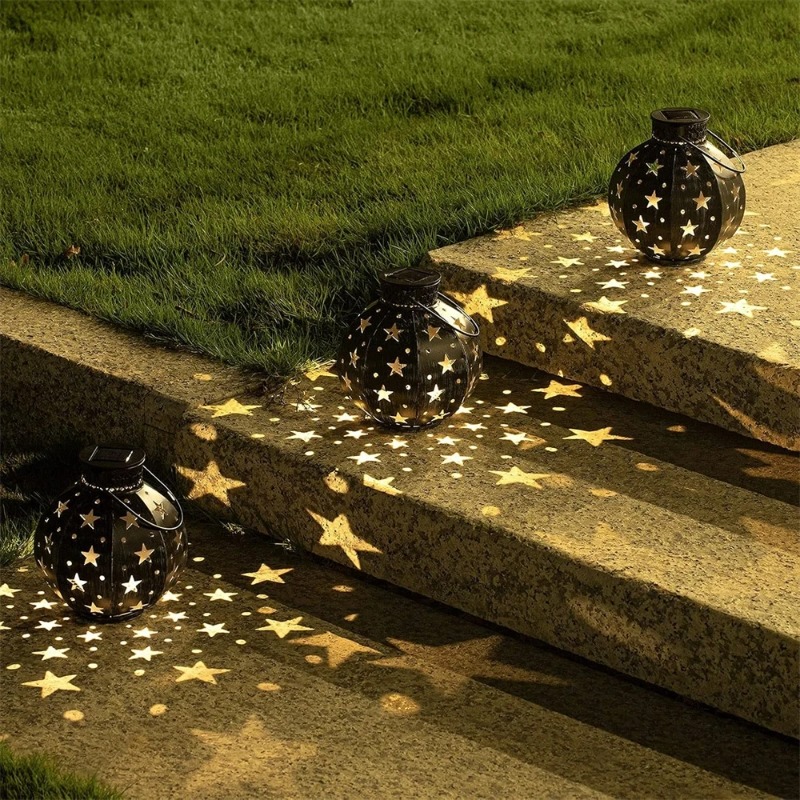 مصباح حديقة على شكل نجمة، أضوا - مراجعة Outdoor Lighting Globes وسعره