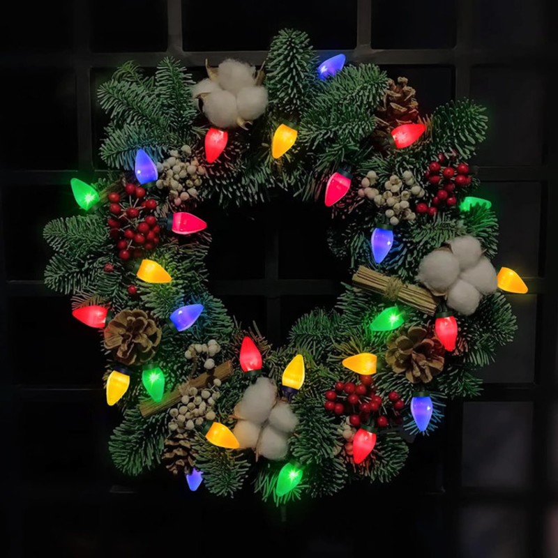 سلسلة أضواء LED متعددة الألوان - مراجعة Outdoor Lighting On Trees وسعره