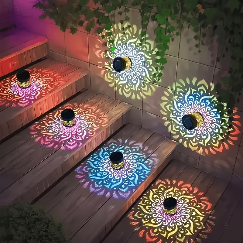 1/2/4 عبوات من أضواء السياج ال - مراجعة Outdoor Lighting Design وسعره