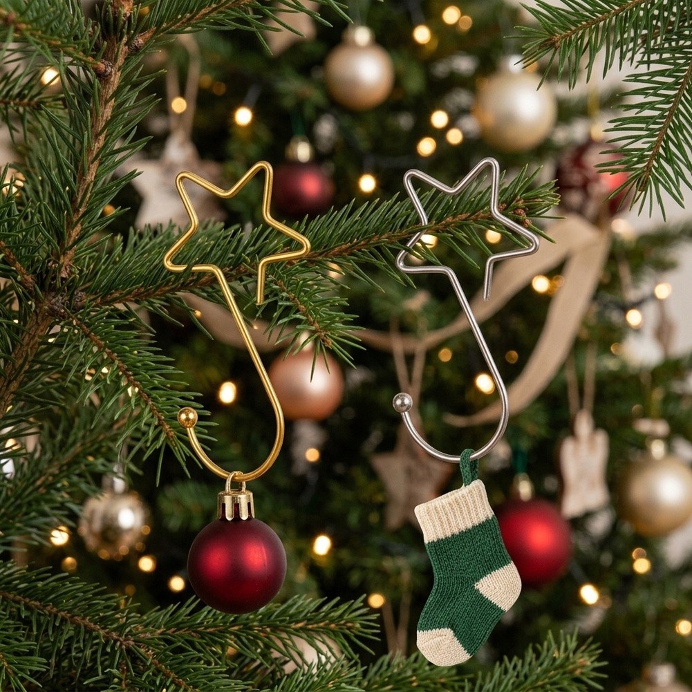 خطافات زينة على شكل نجمة، 60 ق - مراجعة Outdoor Lighting On Trees وسعره