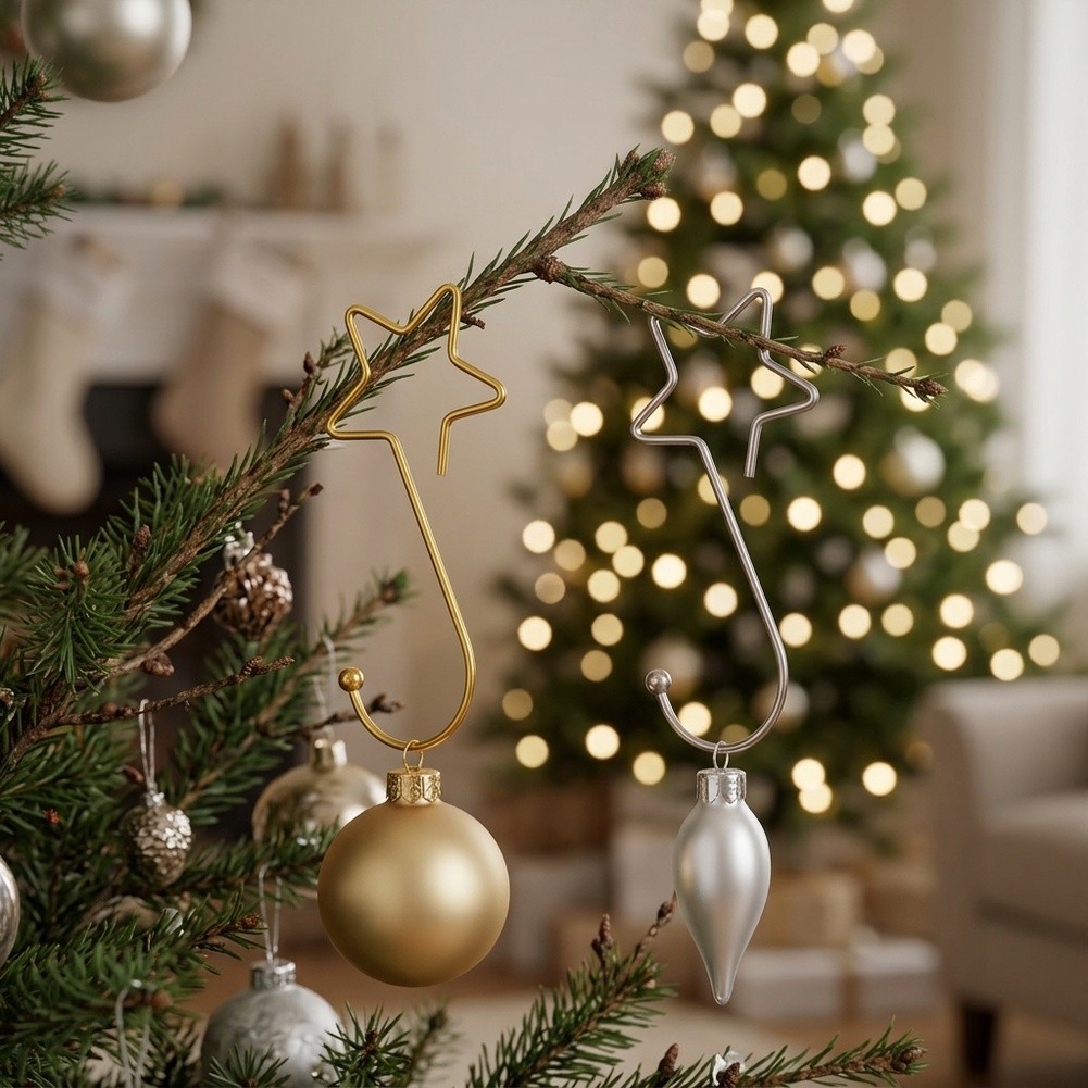 خطافات زينة على شكل نجمة، 60 ق - مراجعة Outdoor Lighting On Trees وسعره