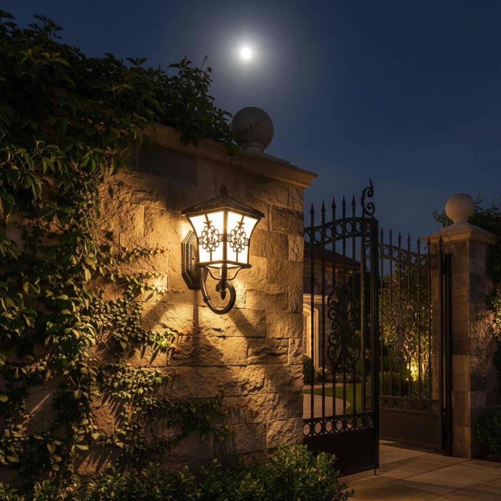 مصباح جداري خارجي يعمل بالطاقة - مراجعة Outdoor Lighting For Patio وسعره