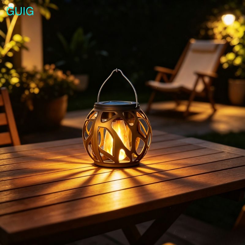 مصباح شمسي معلق بتأثير اللهب،  - مراجعة Outdoor Lighting On Trees وسعره