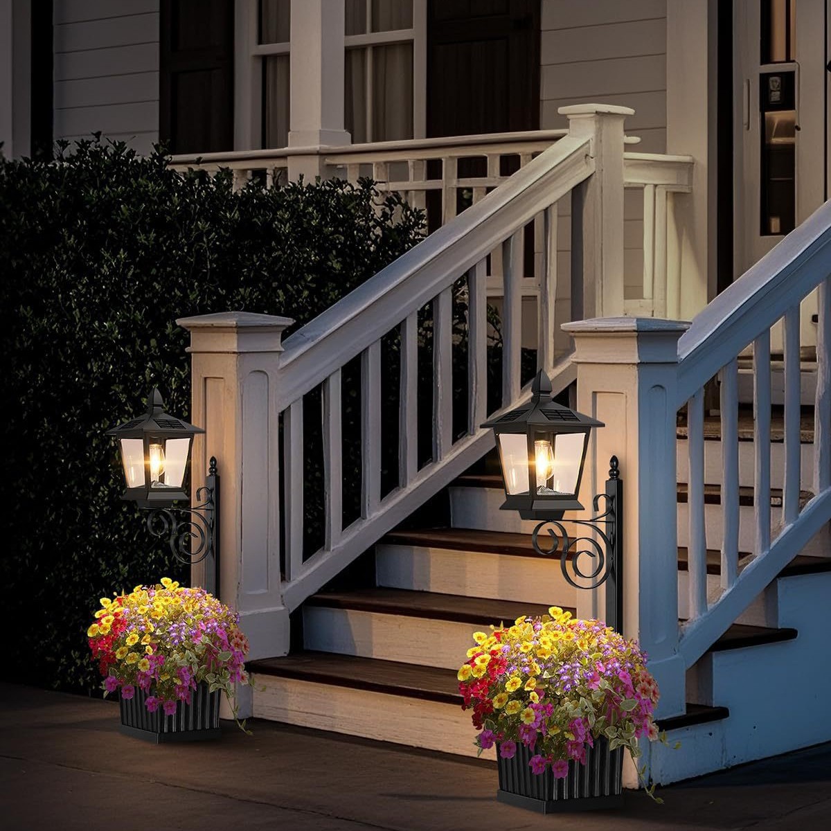 مصباح شمسي 2 في 1 مقاوم للماء  - مراجعة Outdoor Lighting For Patio وسعره