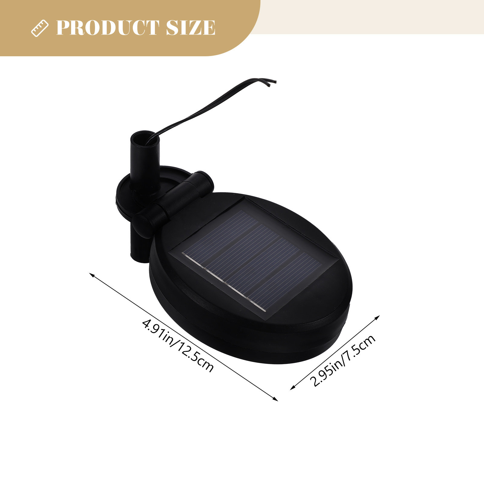 قطعتان من الألواح الشمسية الصغ - مراجعة Outdoor Lighting Replacement Parts وسعره