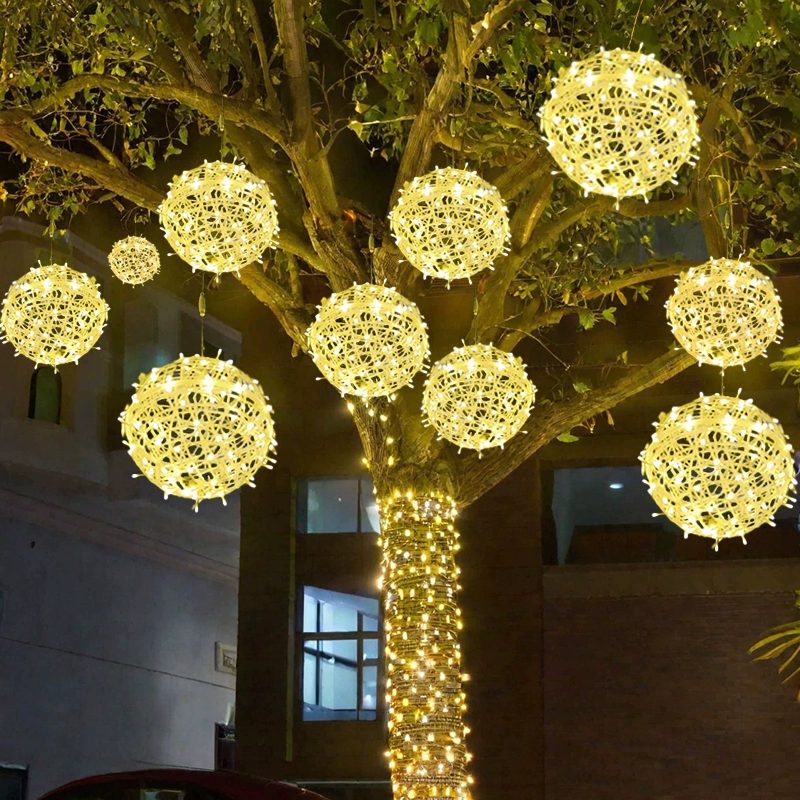 أضواء الكرة في الهواء الطلق مع - مراجعة Outdoor Lighting On Trees وسعره