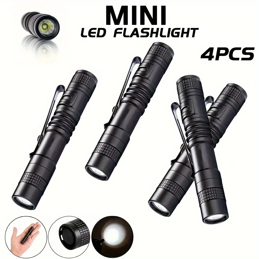 1-4 قطعة قلم LED صغير محمول ضو - مراجعة Outdoor Lighting Setup وسعره