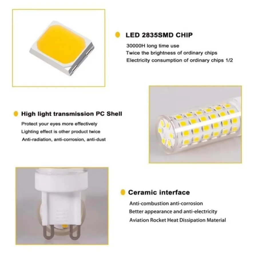 10 قطعة 7 واط 5 واط 3 واط ألمع - مراجعة Outdoor Lighting Replacement Parts وسعره